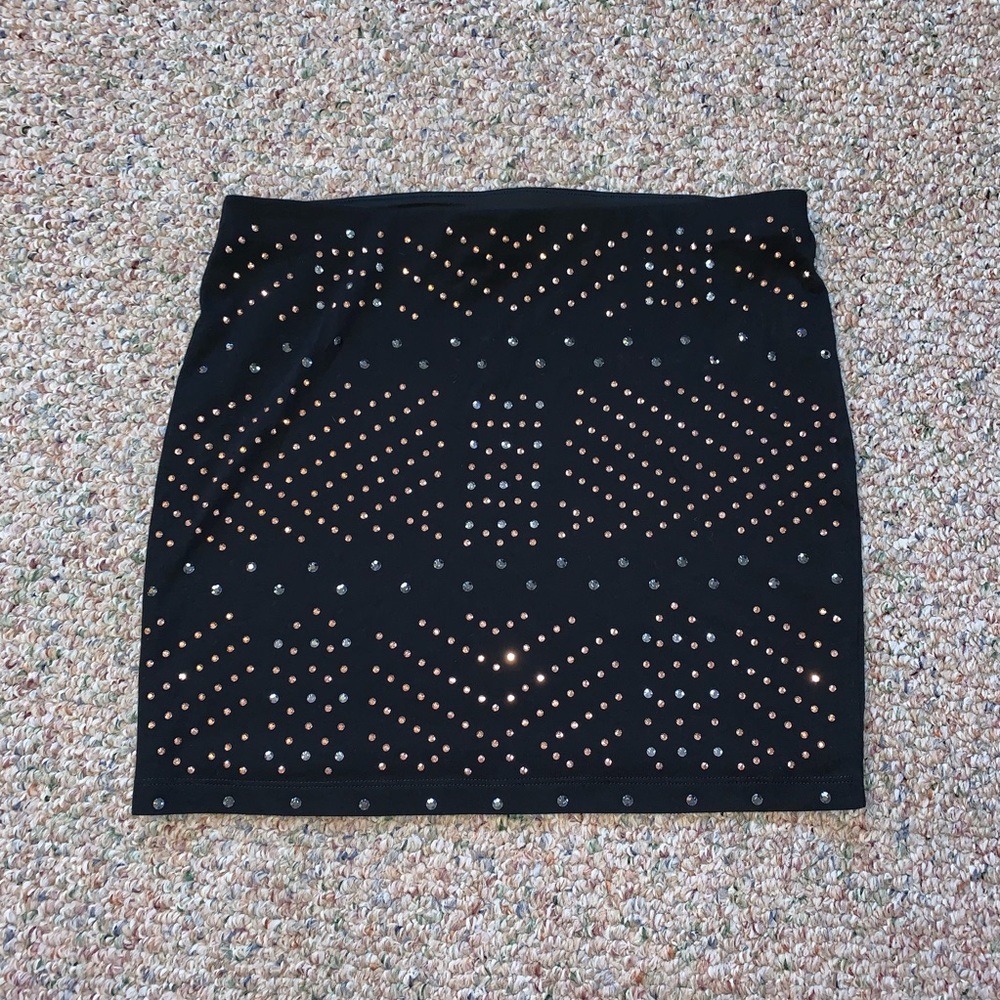 Jeweled Express Mini Skirt